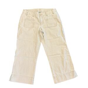 The North Face Women’s khaki cropped/capri pants, with pockets, Size 12